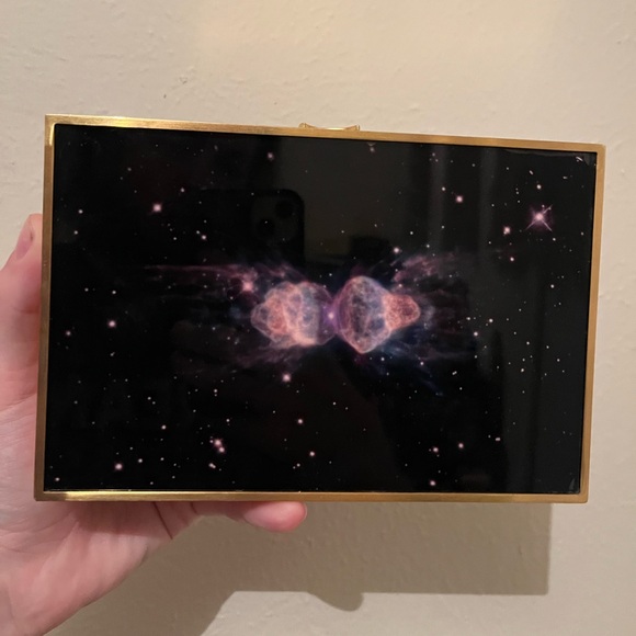 REINE light-up metal clutch (Galaxy) - Picture 3 of 3